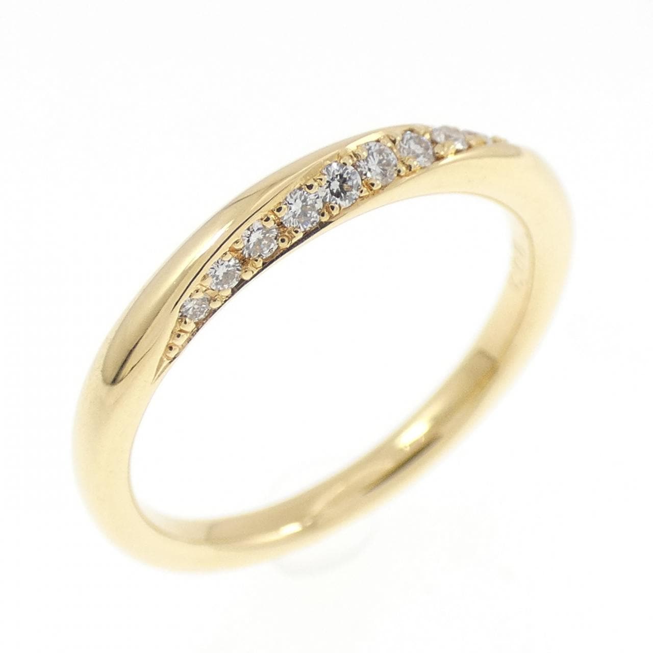 K18YG ダイヤモンド リング 0.08CT