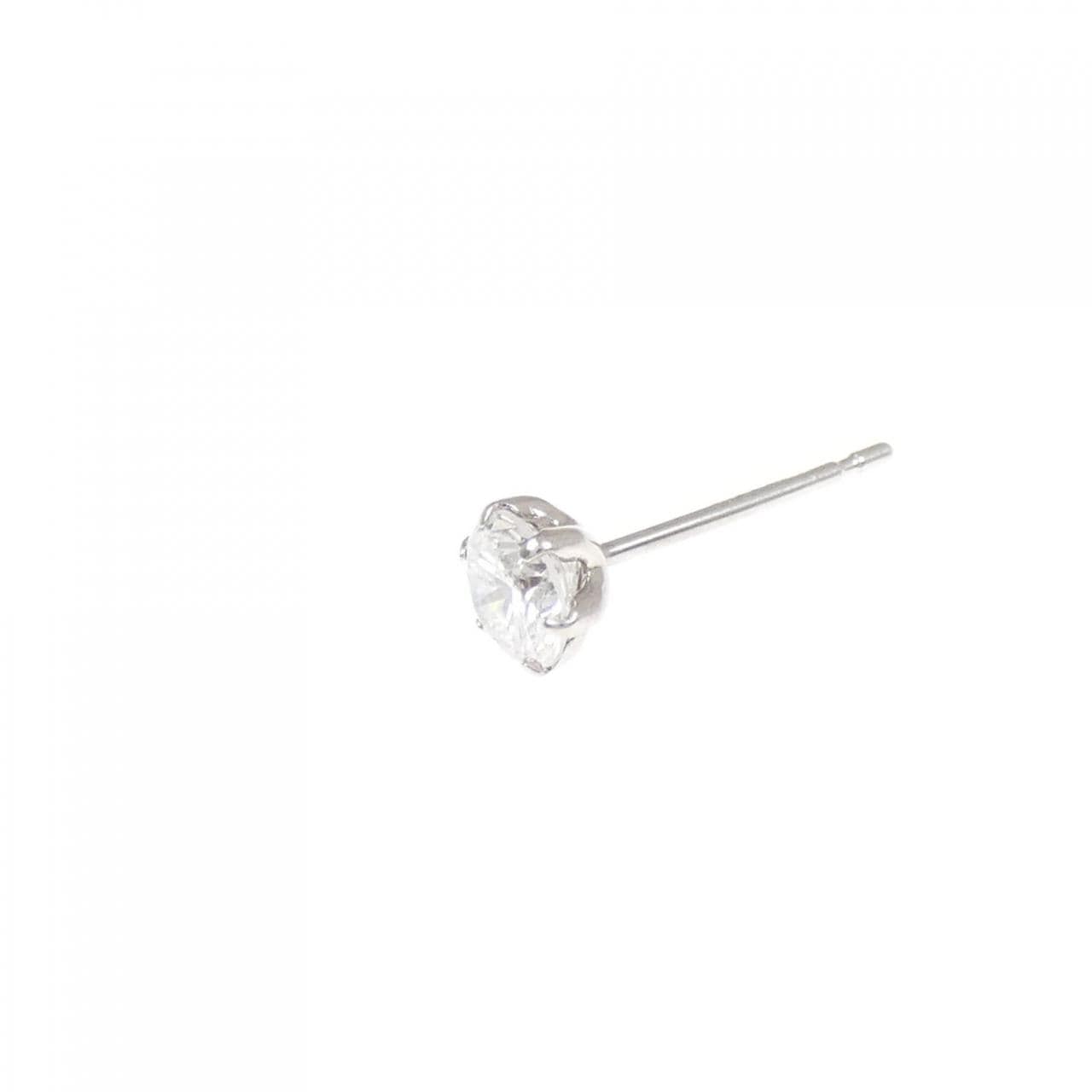 コメ兵｜PT900 ソリティア ダイヤモンド ピアス 0.25CT 片耳