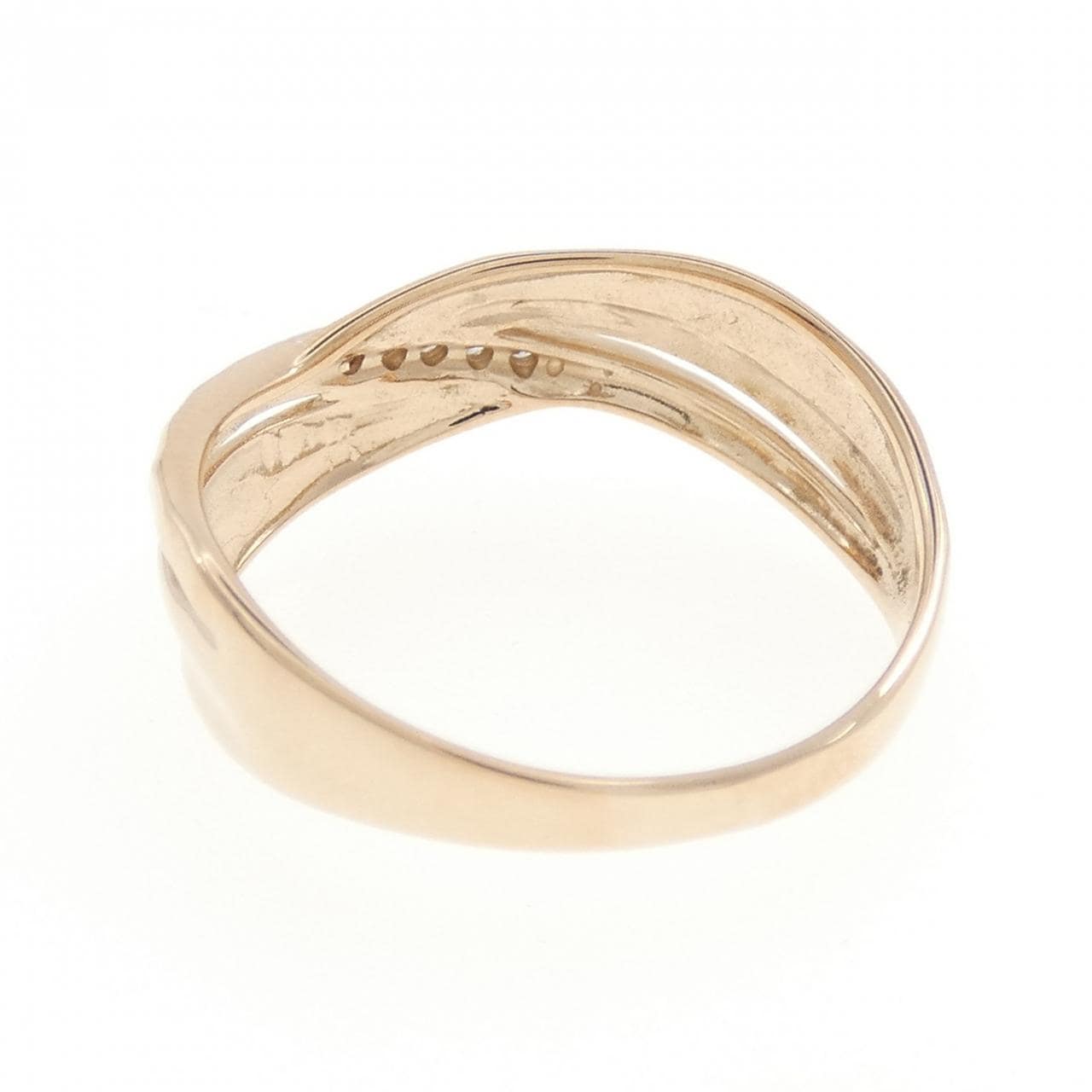 K18PG ダイヤモンド リング 0.05CT
