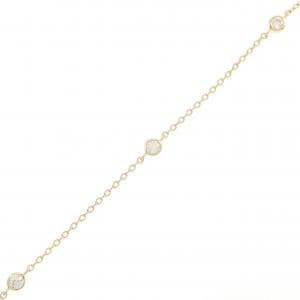 K18YG ダイヤモンド ブレスレット 0.14CT