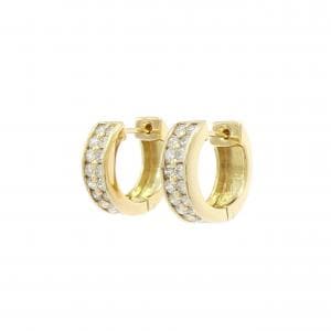 K18YG ダイヤモンド ピアス 1.20CT