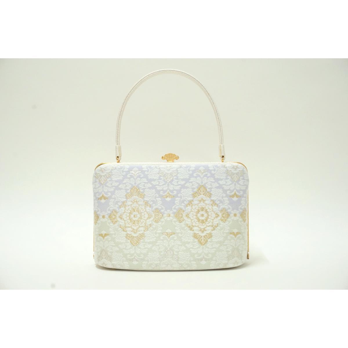 【新品】草履バッグセット　白梅　Ｍサイズ