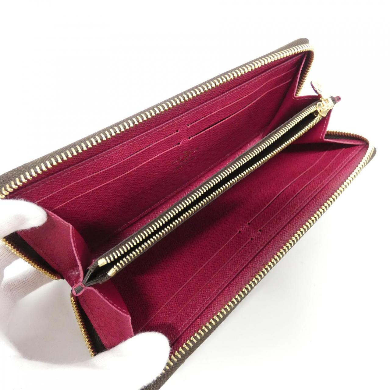 LOUIS VUITTON Monogram Portefeuille Clemence M60742 Wallet