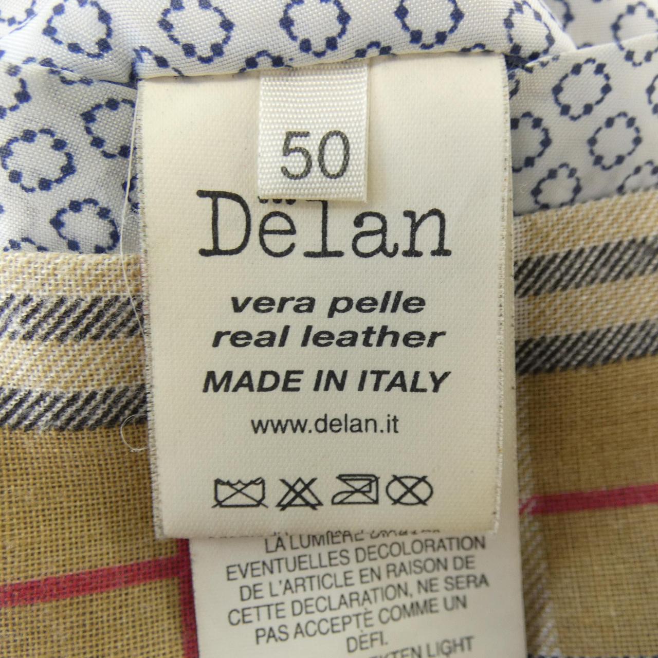 DELAN レザーライダースジャケット