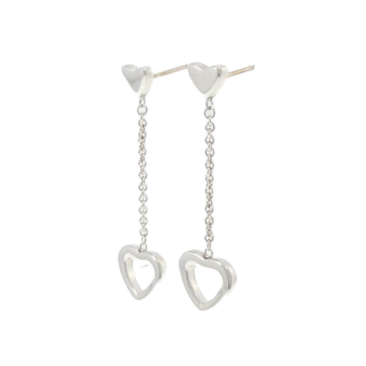 ティファニー ハートリンクドロップ ピアス