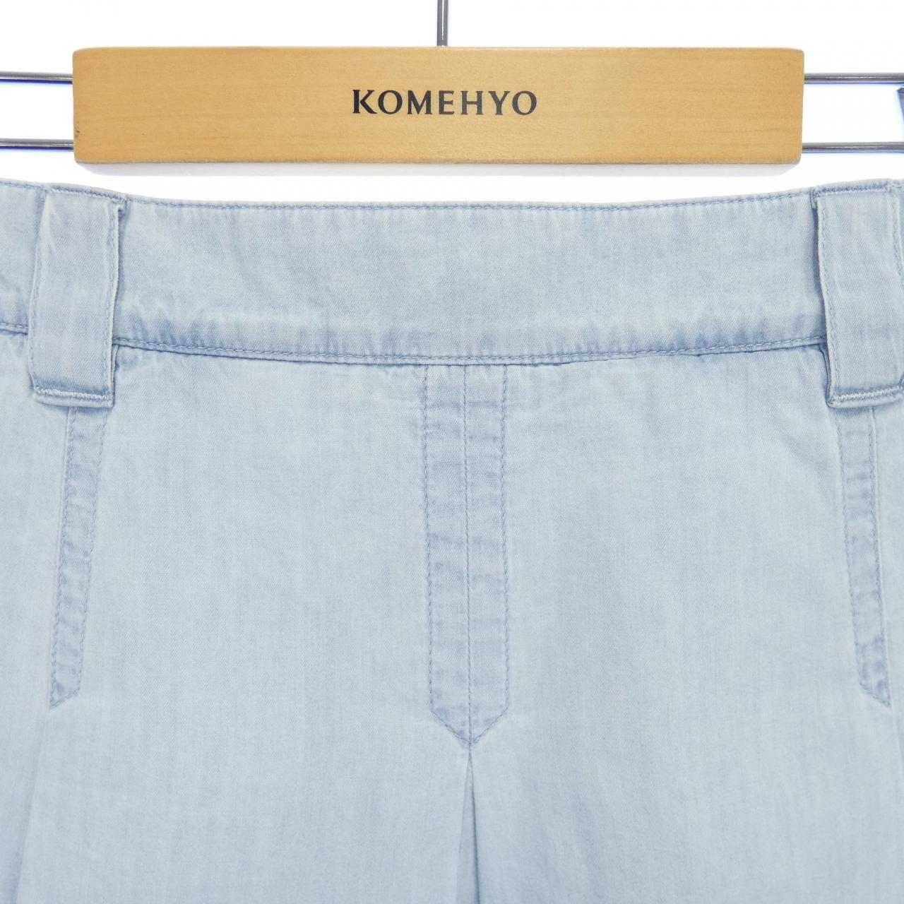 ミュウミュウ MIU MIU MIU MIU ロゴラベル GWD328 S000 14UT スカート