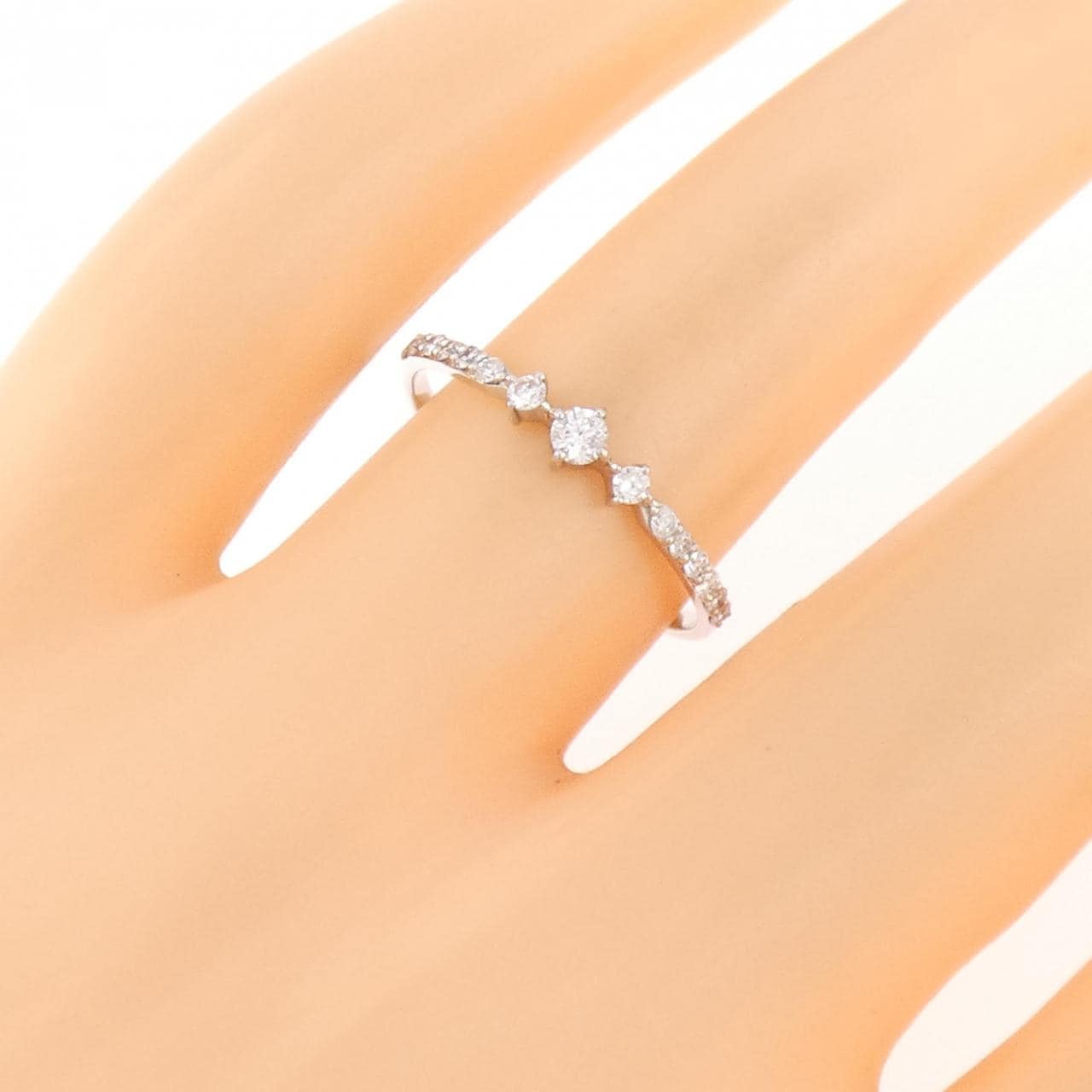 PT950 ダイヤモンド リング 0.20CT