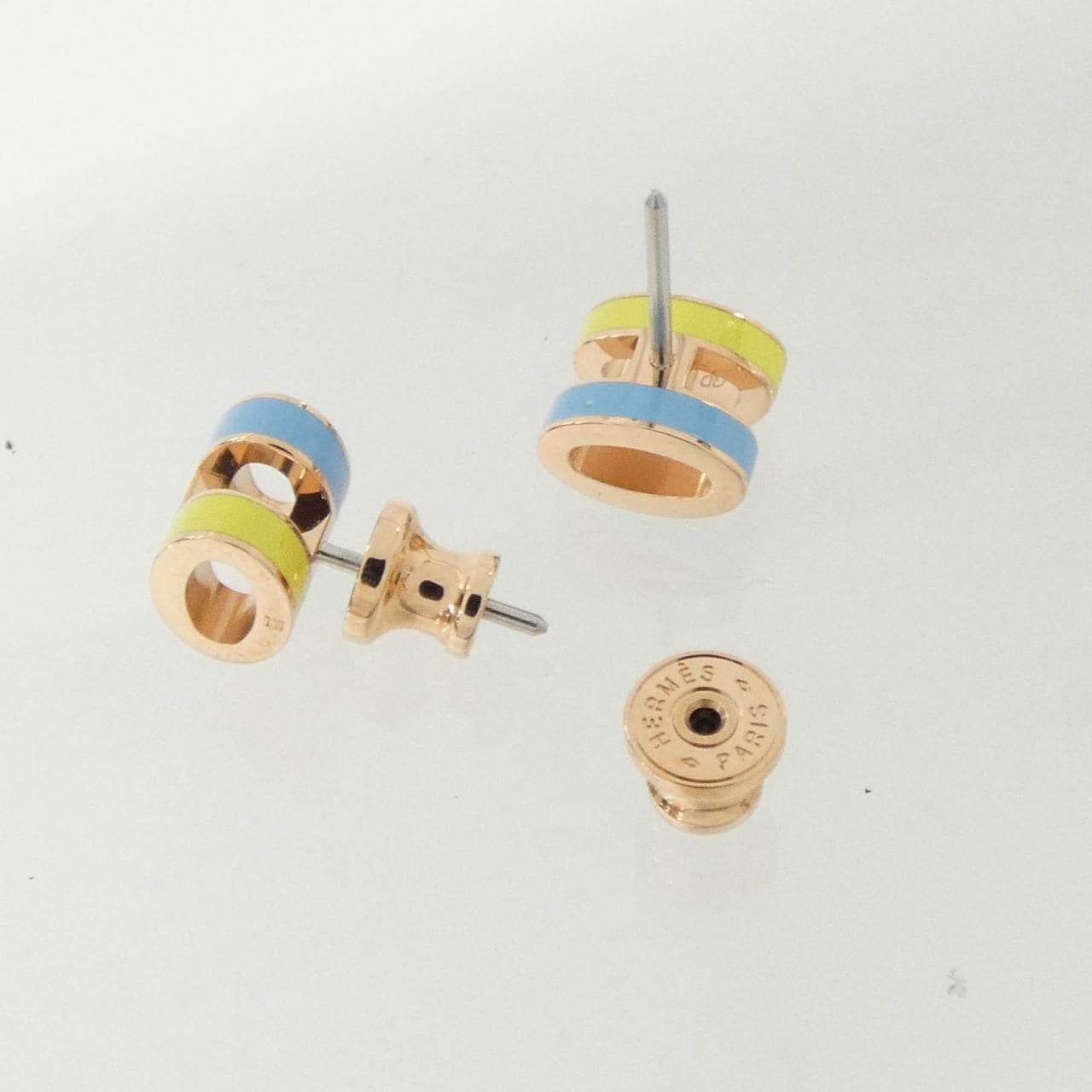 【未使用品】エルメス ポップ アッシュ ロカバール MINI 100065FO ピアス