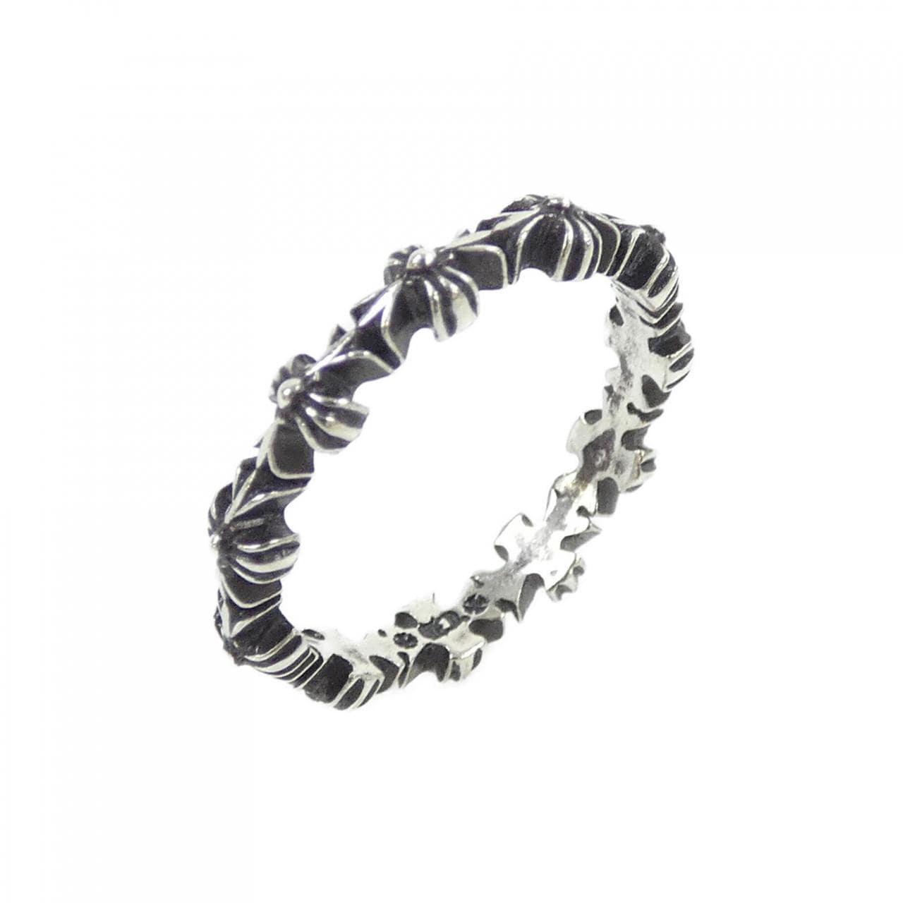 クロムハーツ CHROME HEARTS TINY E CH PLS BAND 207192003SLV RING