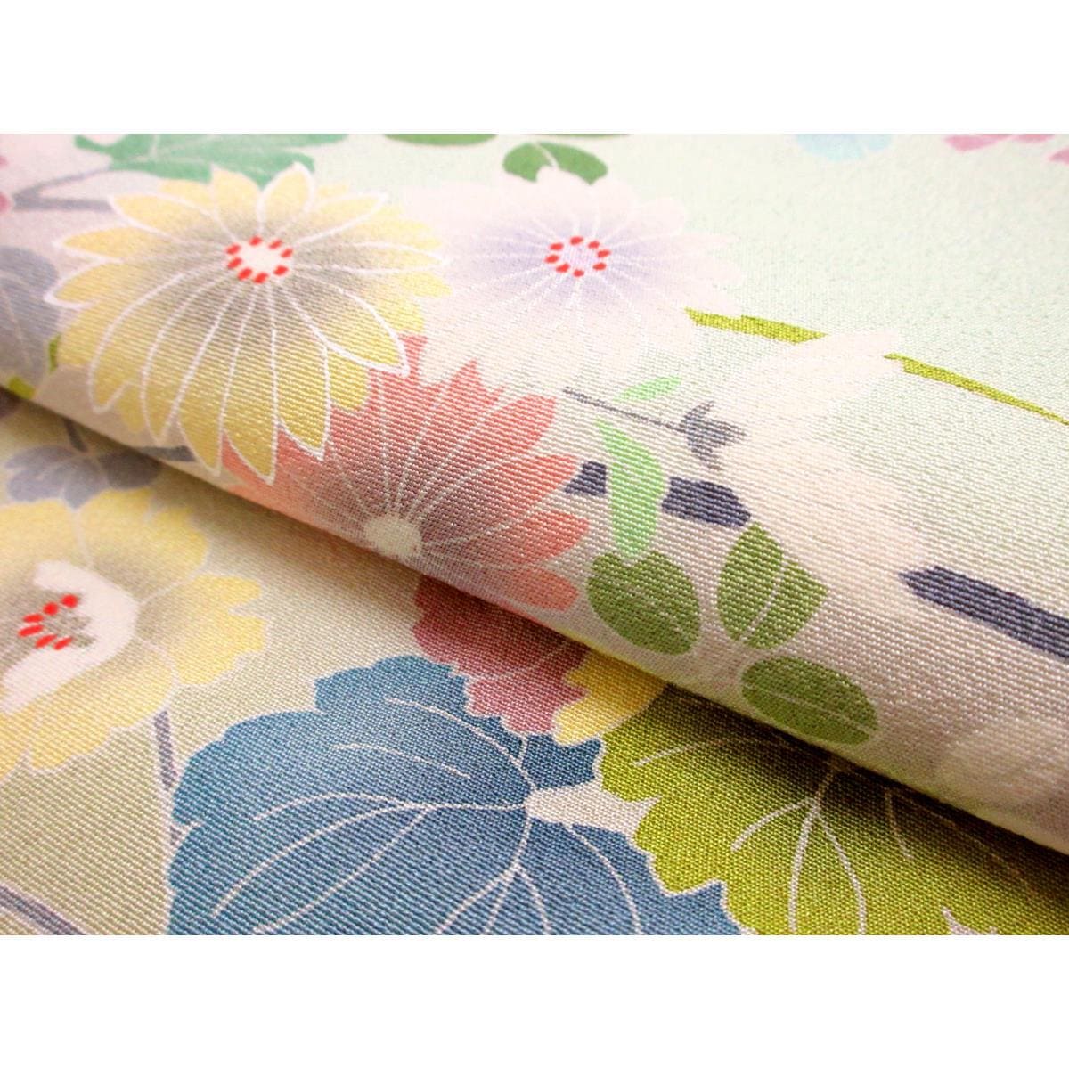 訪問着　友禅加工ボカシ染