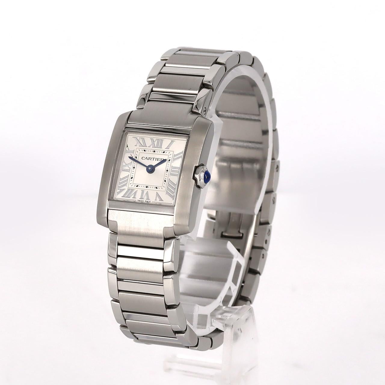 Cartier Tank Française SM WSTA0065 SS Quartz