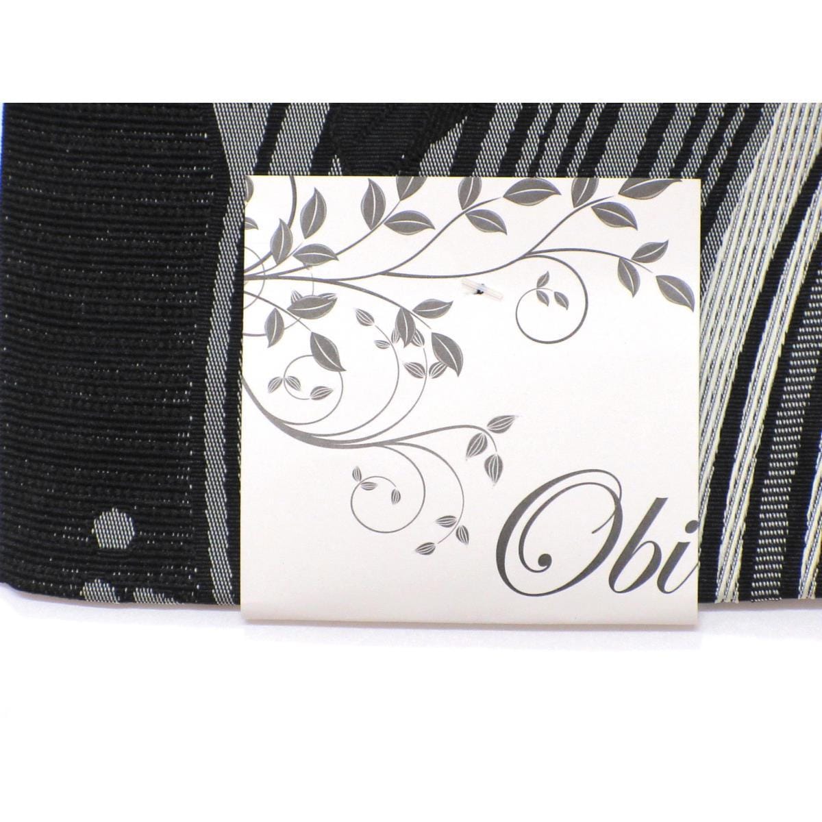 【新品】半幅帯　猫