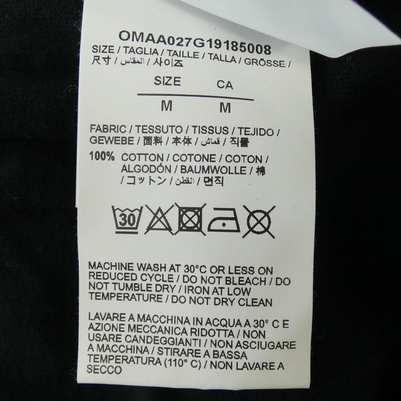 オフホワイト OFF-WHITE OMAA027G19185008 Tシャツ