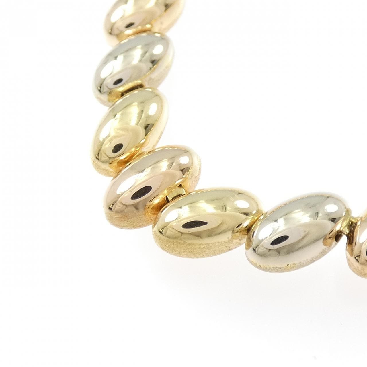 18Kスリーカラー ネックレス