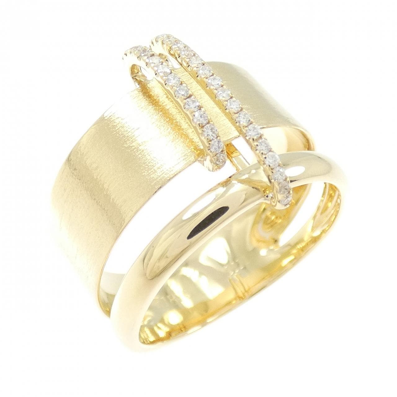 K18YG ダイヤモンド リング 0.11CT