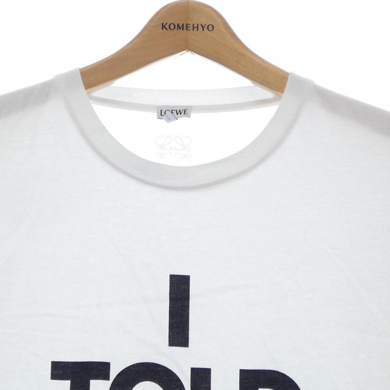 ロエベ LOEWE I TOLD YA アナグラム ANAGRAM H526Y22XB6 UNISEX Tシャツ