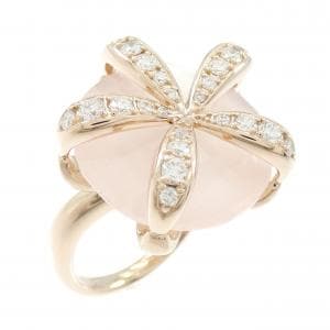 ヴェレッタ オッターヴァ ローズクオーツ リング