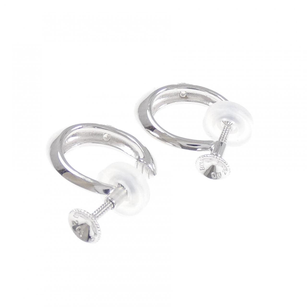 ミキモト ダイヤモンド イヤリング 0.04CT