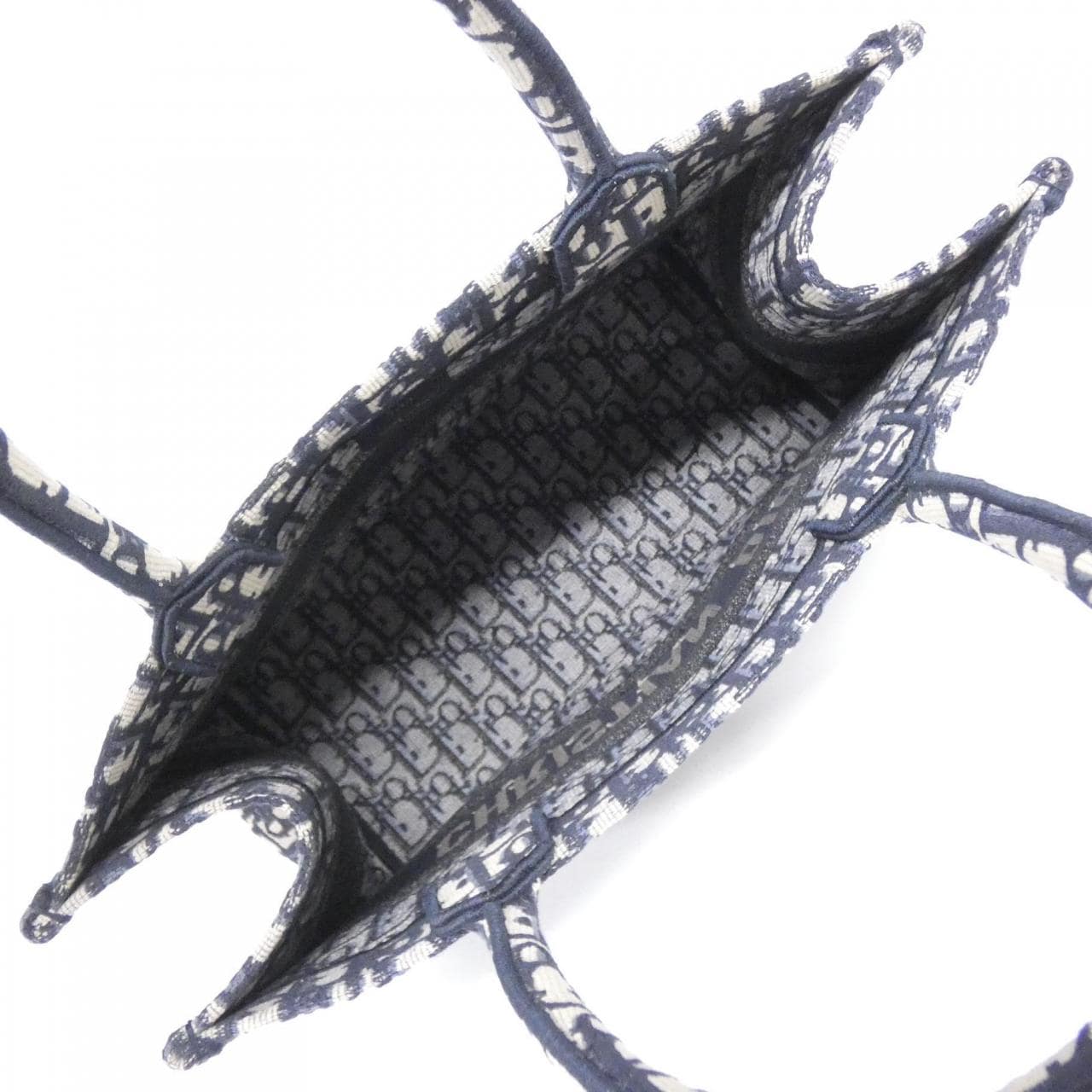 クリスチャンディオール DIOR OBLIQUE ディオール ブック トート ミディアム M1296ZRIW バッグ