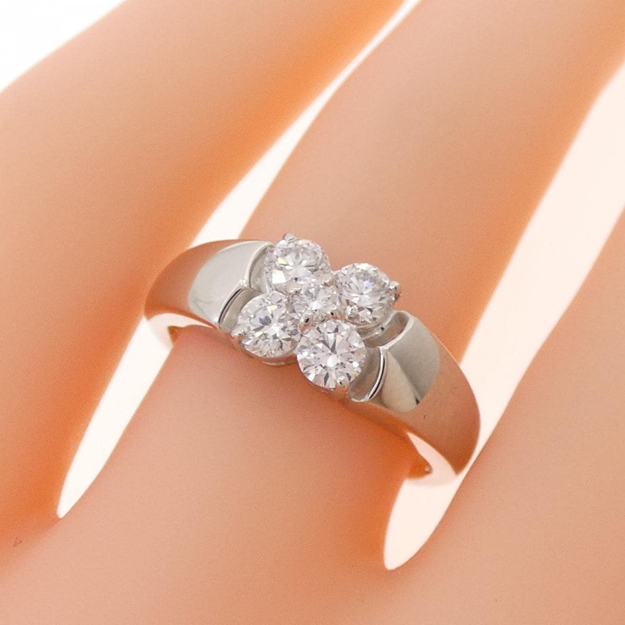 PT900 ダイヤモンド リング 0.50CT