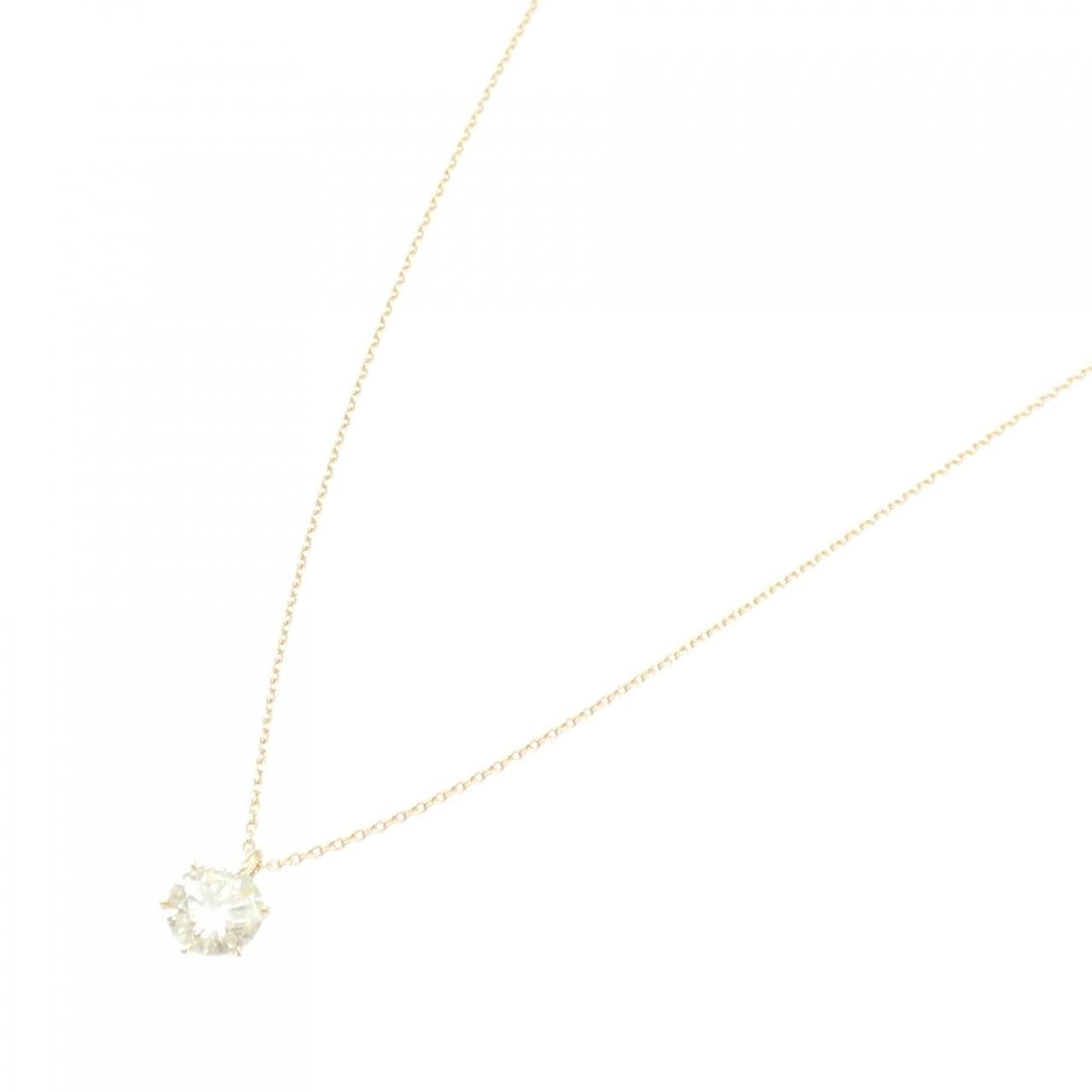 [Remake] K18YG Diamond necklace 1.034CT LY SI2 EXT