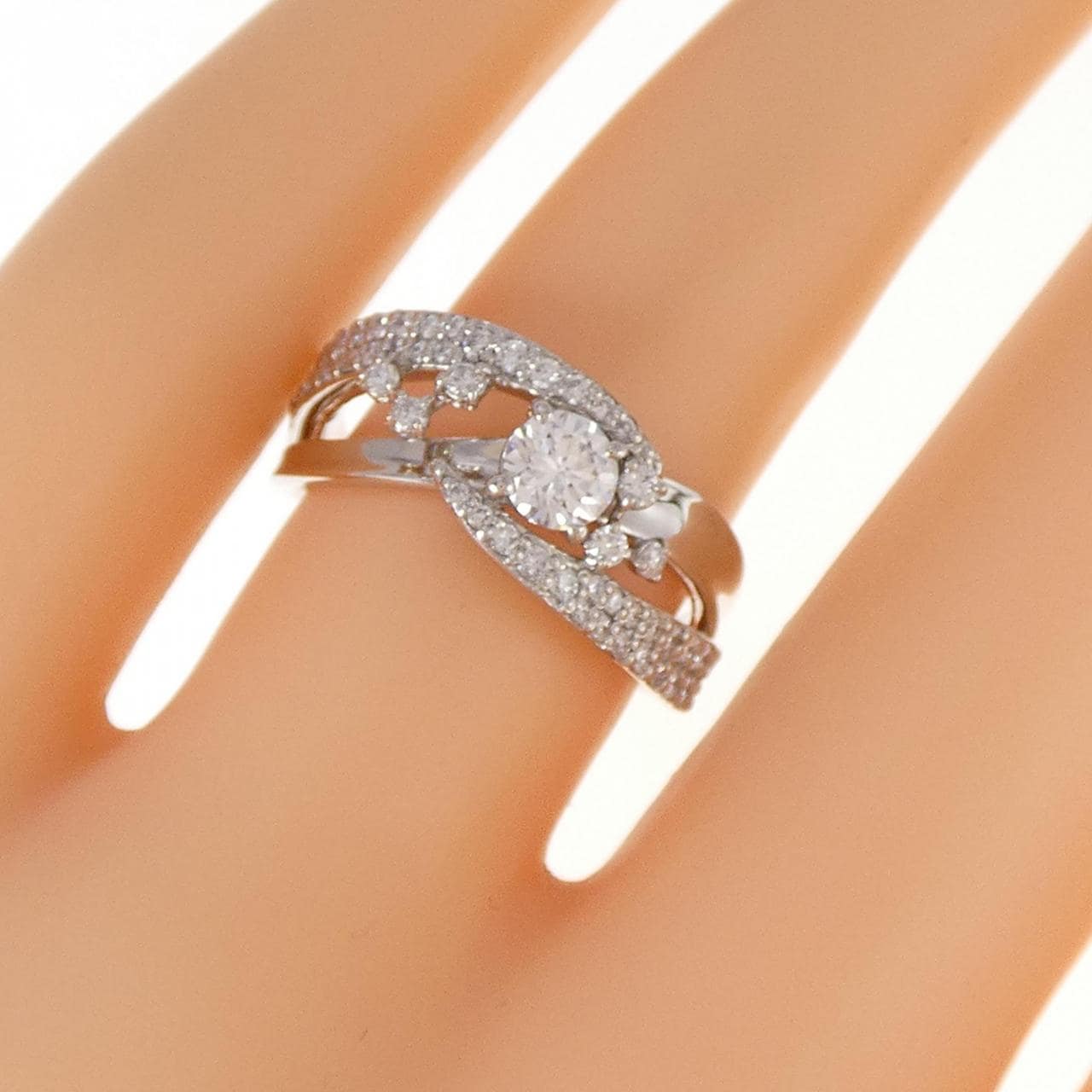 PT Diamond Ring 0.301CT D IF 3EXT