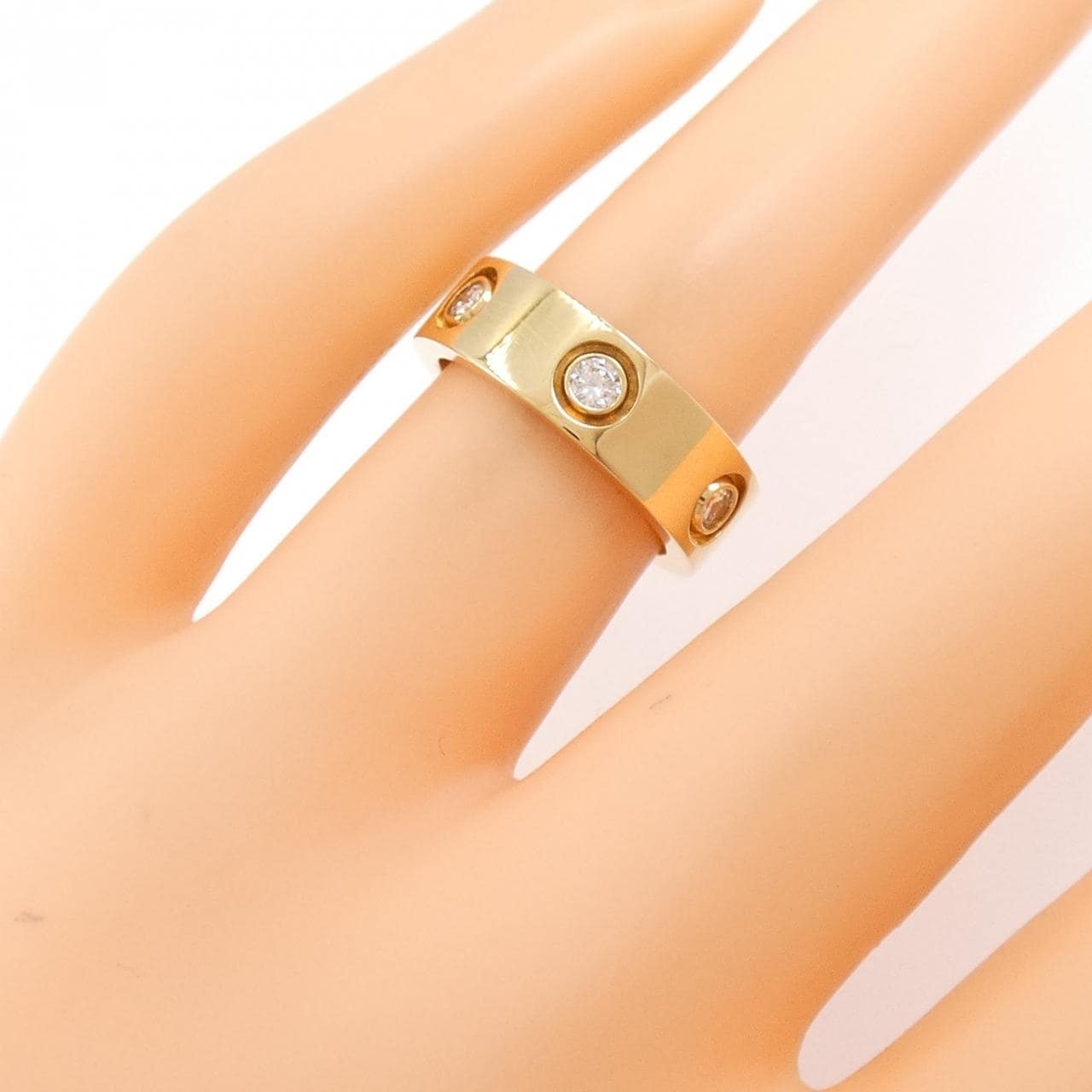 CARTIER LOVE full diamond ring