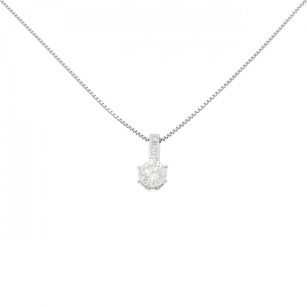 PT900/PT850 ダイヤモンド ネックレス 1.126CT