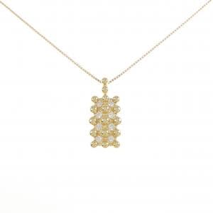 K18YG ダイヤモンド ネックレス 0.23CT