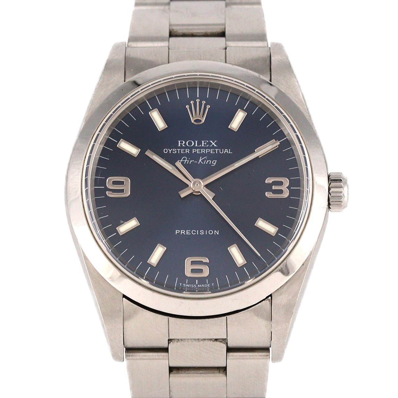 【ノーメンテナンス還元価格】ロレックス エアキング 14000 SS 自動巻 A番