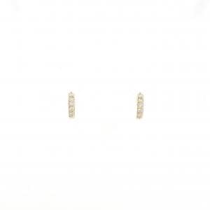 シエナ ロゼ ダイヤモンド ピアス 0.06CT