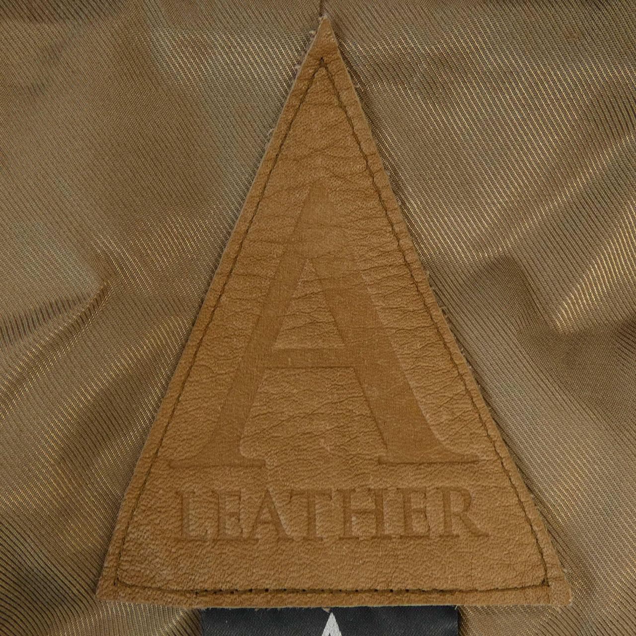 A LEATHER ARJ2506/TRACK JACKET レザージャケット