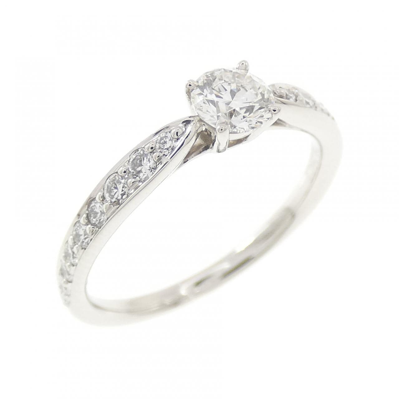 ティファニー ハーモニー リング 0.26CT H VVS1 3EXT