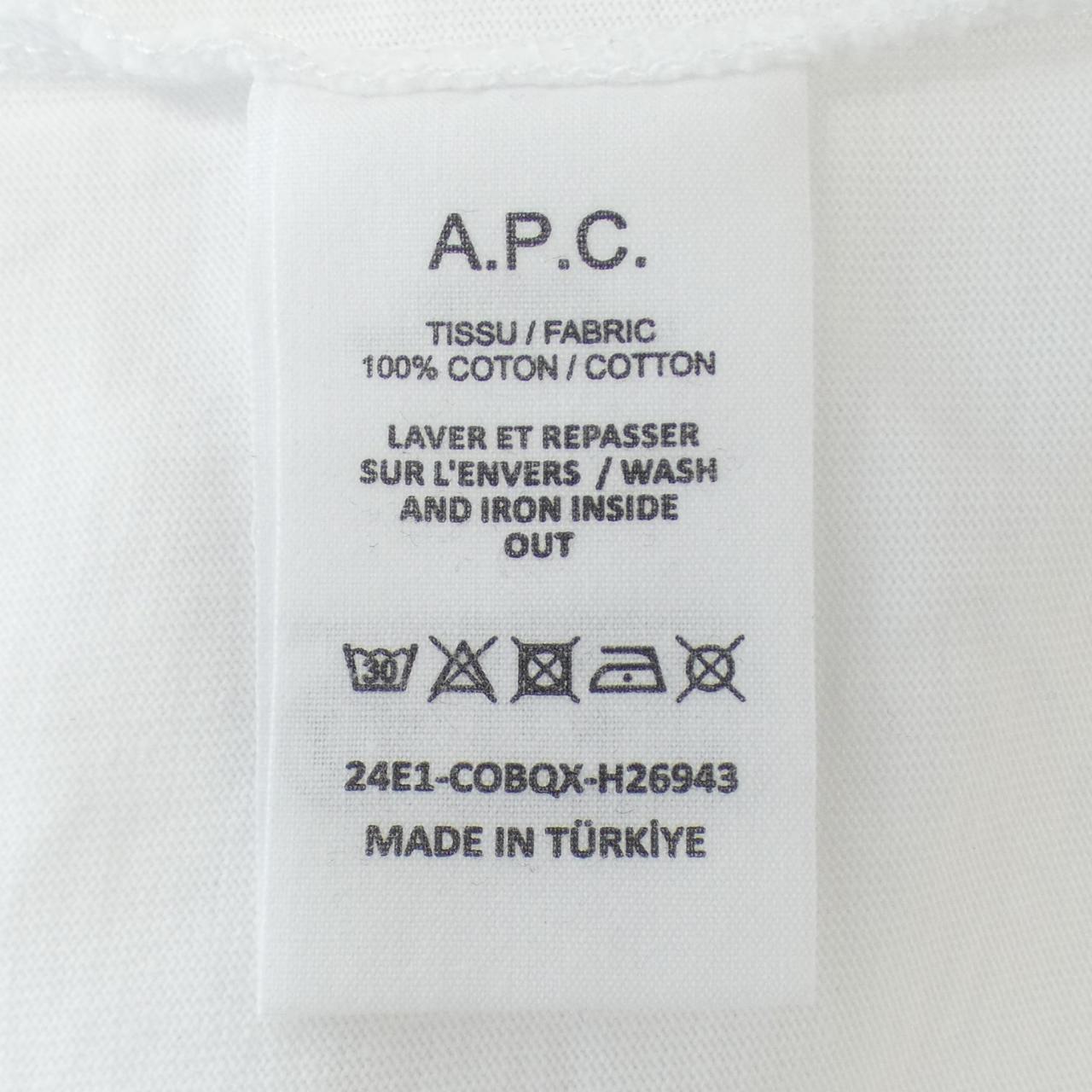 アーペーセー A.P.C. Tシャツ
