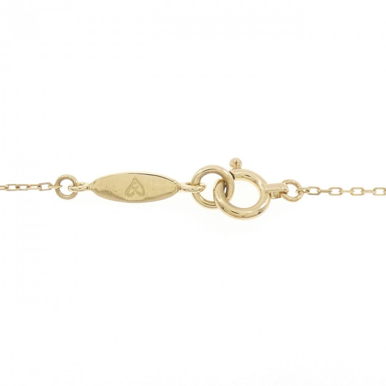アーカー イニシャル ネックレス 0.06CT