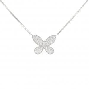 グラフ パヴェ バタフライ ミニ ネックレス