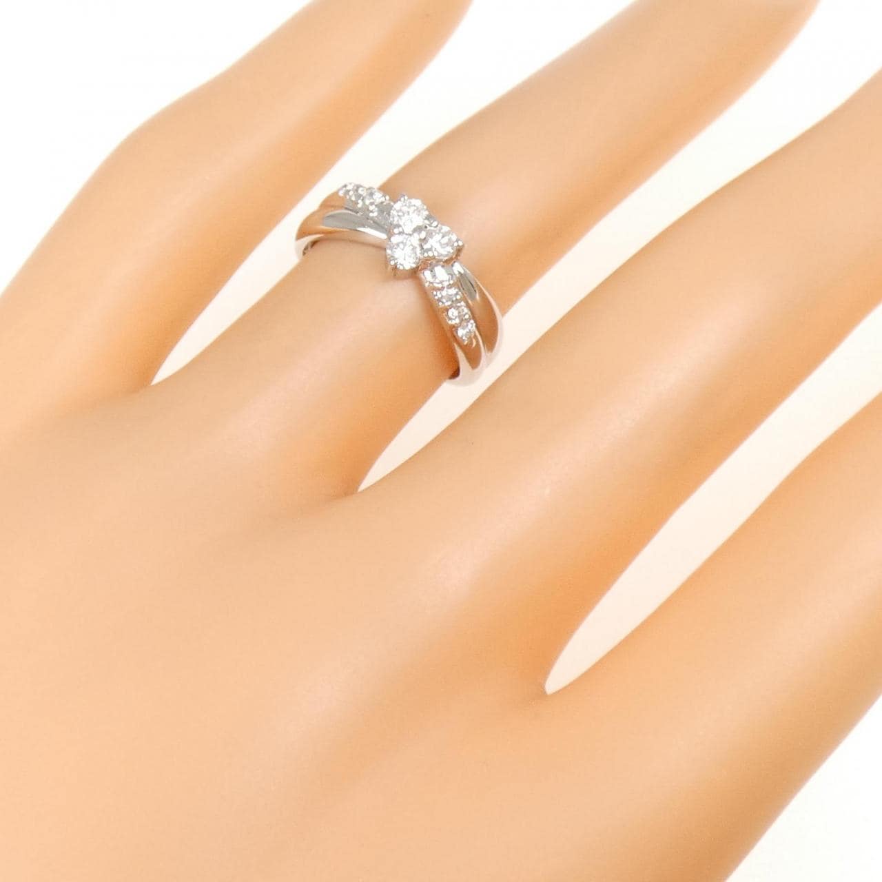 PT900 ダイヤモンド リング 0.30CT
