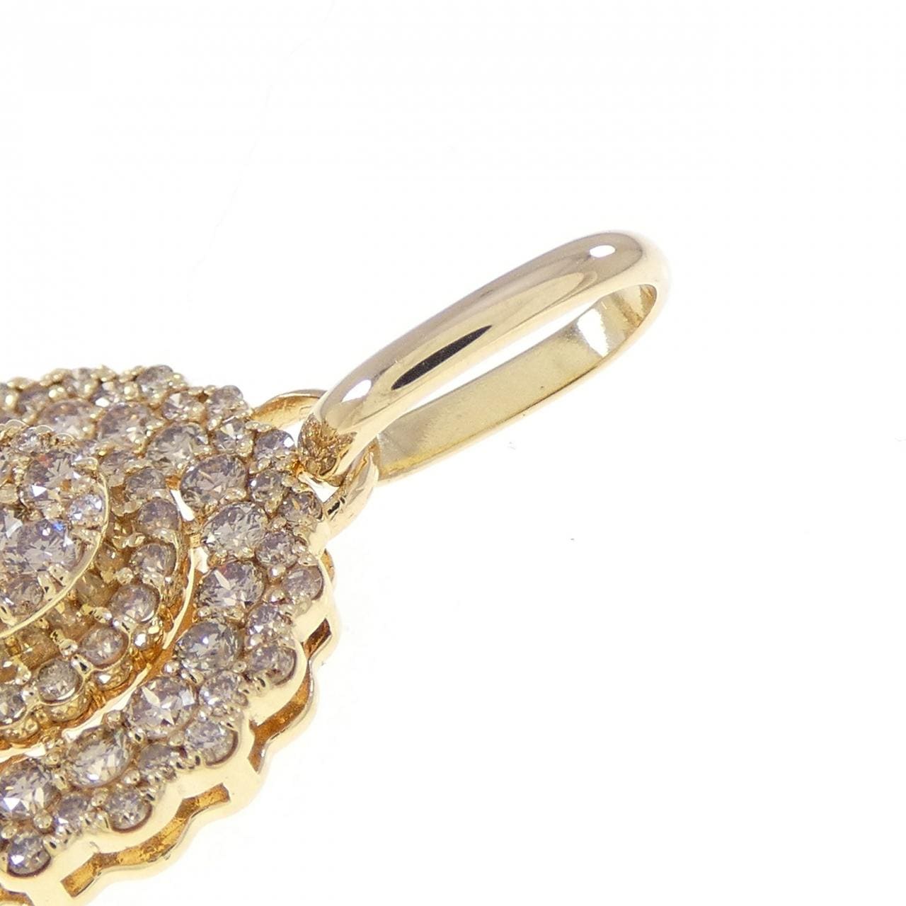 K18YG ダイヤモンド ペンダント 1.00CT