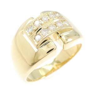K18YG ダイヤモンド リング 0.20CT