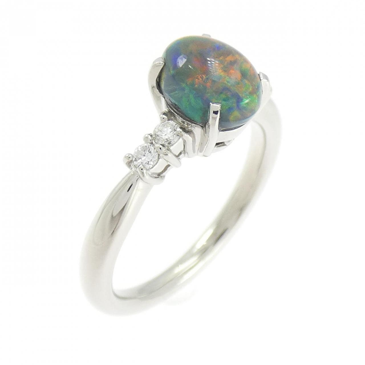 PT900 ブラックオパール リング