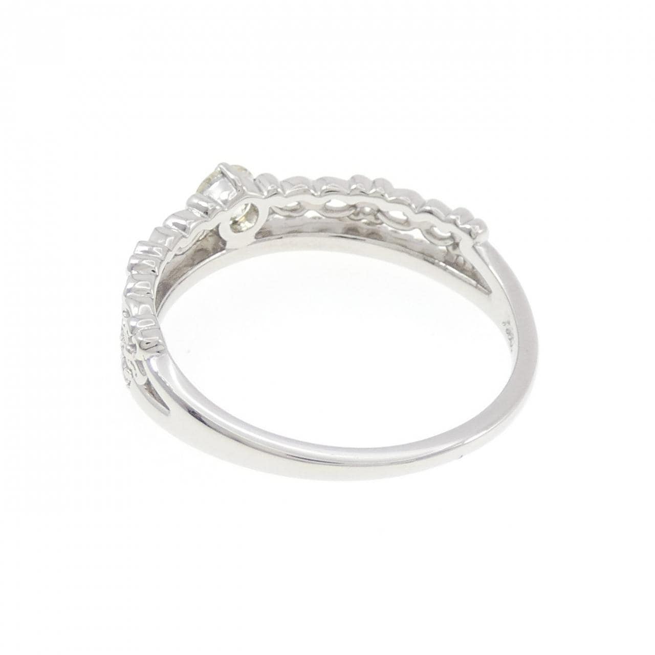 PT950 ダイヤモンド リング 0.178CT