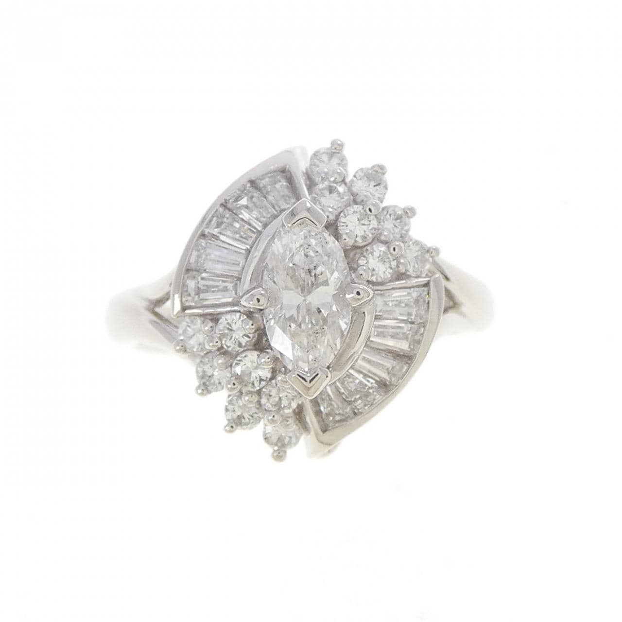 PT900 ダイヤモンド リング 0.31CT