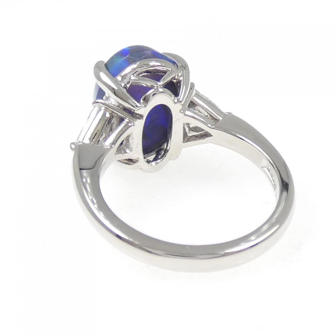 PT900 ブラックオパール リング 4.336CT