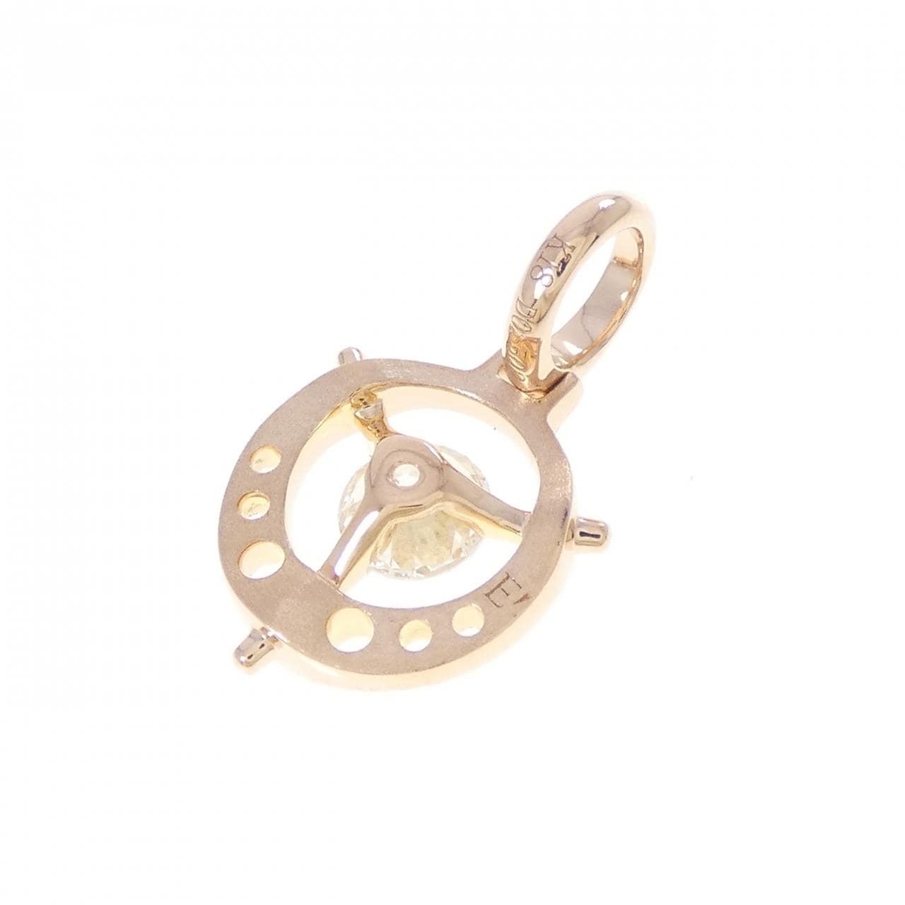 K18PG ダイヤモンド ペンダント 0.502CT