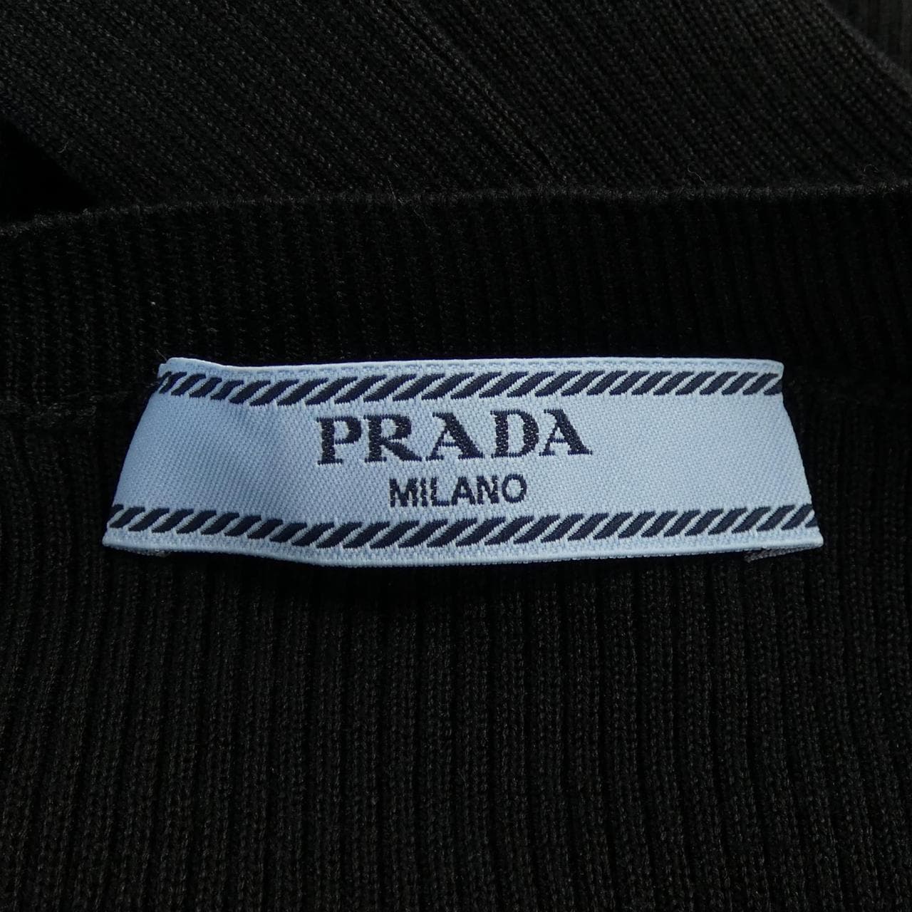 プラダ PRADA ロゴ入り シルク クロップドセーター P24S1G S222 11MY トップス
