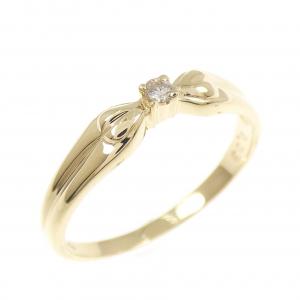 K18YG ダイヤモンド リング 0.03CT