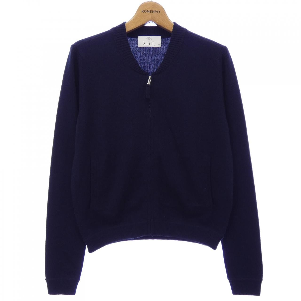 アリュード ALLUDE カーディガン