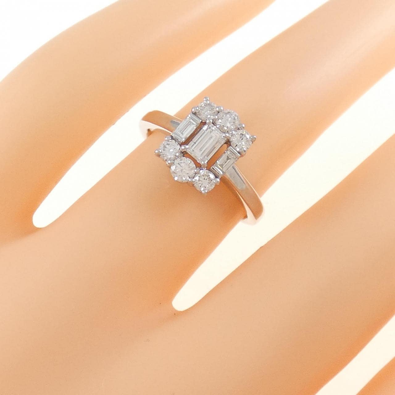 PT ダイヤモンド リング 0.70CT