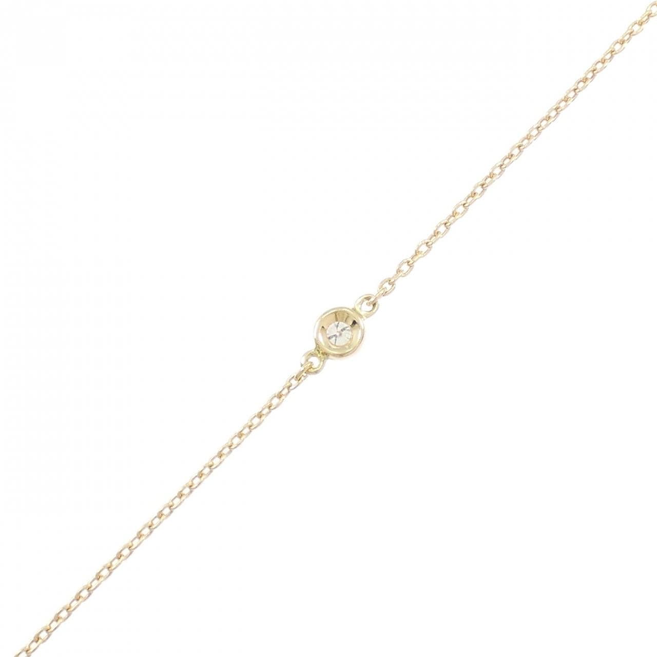 K18YG ダイヤモンド ブレスレット 0.03CT