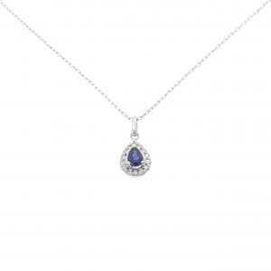 PT900/PT850 サファイヤ ネックレス 0.36CT